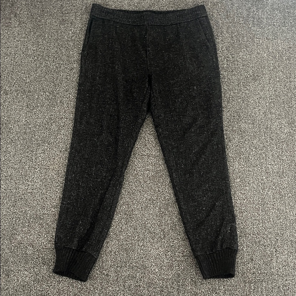 Banana Republic Charcoal Knit Jogger Pants